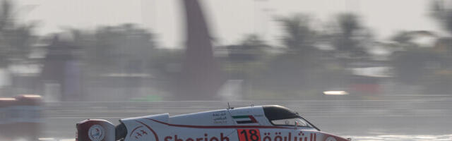 Arand kerkis Saudi Araabia sprindis pjedestaalile