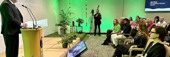 President Karis Maailmakoristuspäeva konverentsil: Eestist alguse saanud algatus innustab miljoneid üle maailma panustama paremasse keskkonda