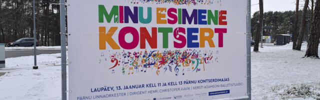 PÄRNU LINNAORKESTER PAKUB LASTEGA PEREDELE ESIMEST KONTSERDIELAMUST