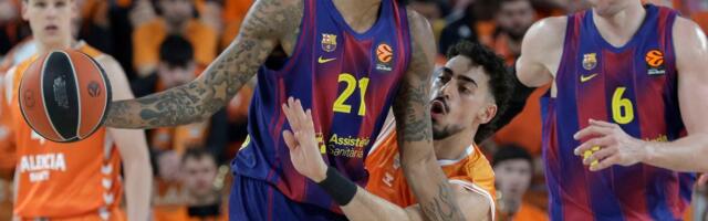Barcelona võitis Euroliigas tänu lõpuspurdile Valenciat