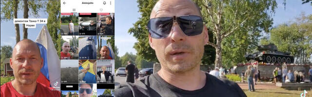 TikTokis Ukraina lipul trampimine tõi kaasa kriminaalmenetluse