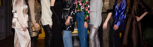 GALERII: Ebatäiuslikult jõulune moeetendus Silueti stiilis