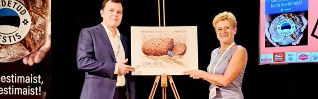 Toidumessil esitleti rukkileiva postmarki