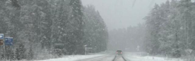 Lähipäevade ilm toob nii vihma, lörtsi kui ka talviseid teeolusid