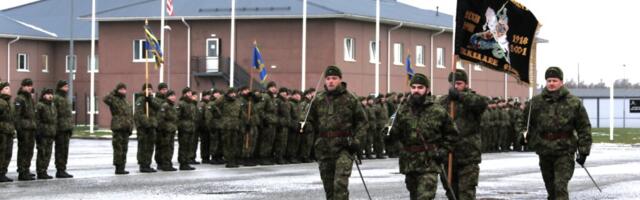 Scoutspataljon tähistas üksuse 106. aastapäeva nii Eestis kui Iraagis