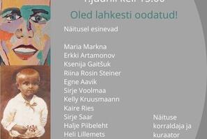 Anija valla harrastuskuntsnike näitus Anija mõisa aidas