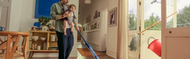 Kaks korda puhtamad põrandad, kaks korda kiirem pesemine. Hüvasti, vana mopp! Tere, OneUp!