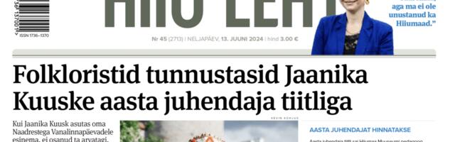 DIGILEHT | Hiiu Leht 13. juunil