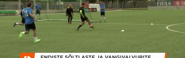 Tallinnas peeti endiste sõltlaste, kunagiste vangide ja endiste vangivalvurite jalkaturniiri!