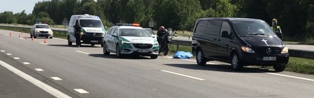 FOTOD | Leedus hukkus Eesti mootorrattur