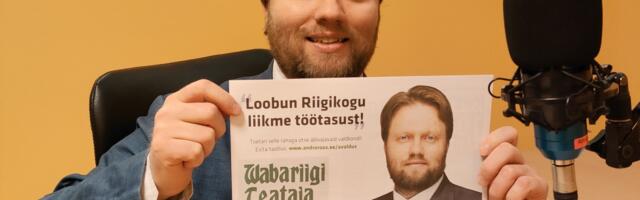 Valimislubadus: Mina Andro Roos loobun Riigikogu liikme palgast!
