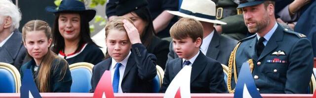 HARULDANE ETTEASTE: William ja Kate tõid lapsed sõjaväeparaadile, väike Louis tegi armsa žesti