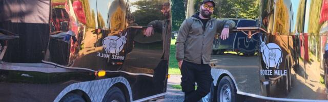 Mobiilne kokteilibaar Booze Mule tuleb kohale ja tõmbab sündmuse käima