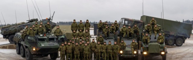 Staabi- ja sidekompanii sõdurid annetasid 486 eurot Lastefondile