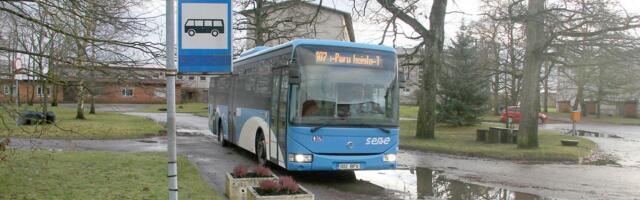 Juulist alates 107. buss enam keskhaiglani ei sõida