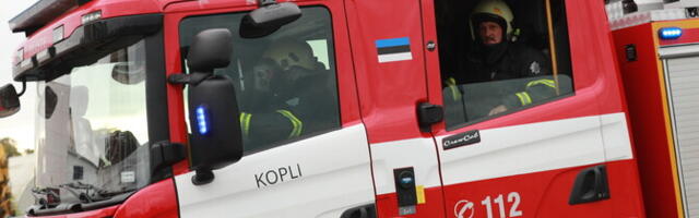 В Таллинне загорелась закусочная