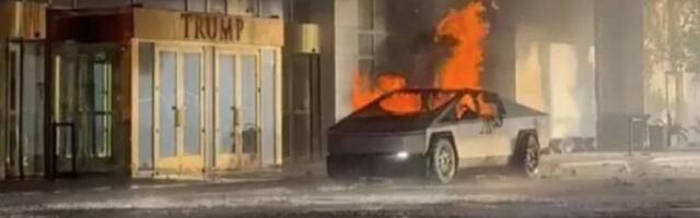 VIDEO: USA-s plahvatas Trumpi hotelli ees Tesla Cybertruck