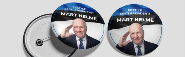 Presidendikandidaat Mart Helme sümboolikat haarati lennult