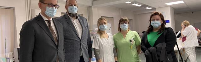 Valga valda külastas tervise- ja tööminister