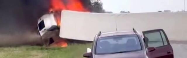 VIDEO | Leedus läks ümber ja süttis õlleveok