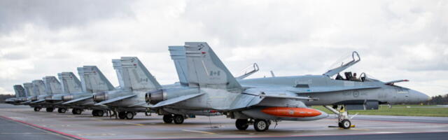 Liitlaste lennuvahendid harjutavad Eesti õhuruumis