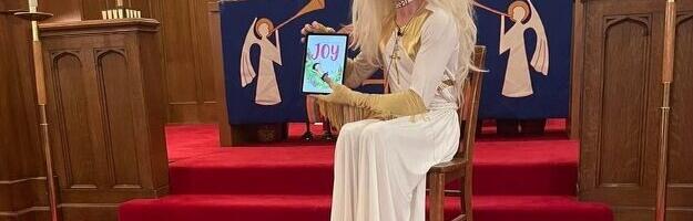 USA luteri pastor riietus lastele peetud jumalateenistusel naiseks