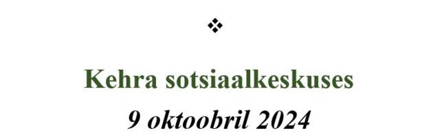 Mälutreening Alavere rahvamajas 9 oktoobril kell 10.00