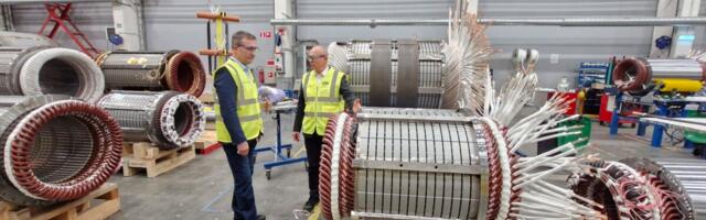 ABB hakkab Eestis tootma varasemast kordi suuremaid hiigelmootoreid