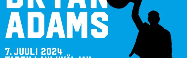 Rokilegend Bryan Adams esineb suvel kultuuripealinnas Tartus