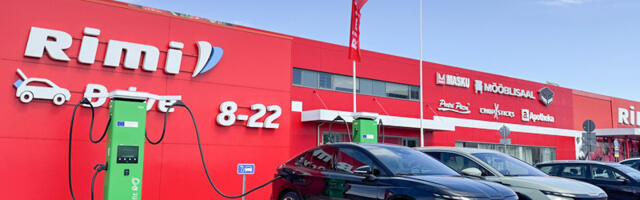 Enefit ja Rimi on toonud elektriautode laadimise igapäevaostude juurde 