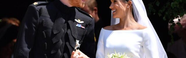 KLÕPSUD | Meghan Markle avaldas aastapäeva puhul seninägemata pulmapildid. Kuninglikku perekonda fotodel pole
