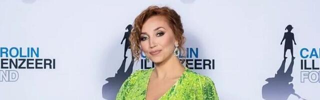 KAUNIS KLÕPS: erkroosades bikiinides Tanja Mihhailova-Saar naudib elu täiel rinnal