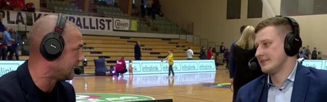 DELFI VIDEO | Brett Nõmm: tahtsime TalTechi maa-alaga üllatada järgmises mängus, aga pidime seda kasutama täna