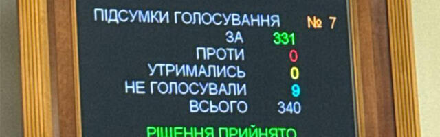 Ukraina parlament kinnitas korruptsiooniuurijate iseseisvuse taastamise seaduseelnõu