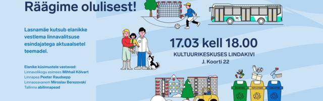 Rahvakohtumine linna esindajatega: räägime olulisest!