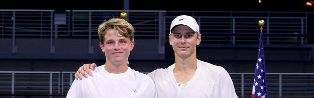 VIDEO | Oliver Ojakäär tuli paarismängus US Openi juunioride tšempioniks!