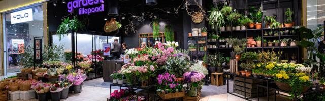 Galerii: Gardest avas Tartu Kaubamajas uue lillepoe