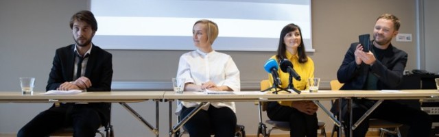 FOTOD | Rohelised ja Eesti 200 allkirjastasid ühisavalduse perekonnaseaduse muutmiseks