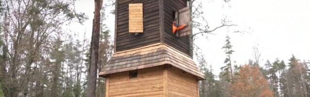 Põlvamaal Kanepis taastati ainulaadne kellatorn