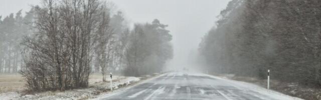 Esmaspäeval võib teedel esineda libedust