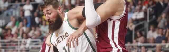 „Me pole kunagi vennad olnud, eriti mitte korvpallis...“ Lätlased meenutavad suure mängu eel Leedu „varastatud“ EM-tiitlit  