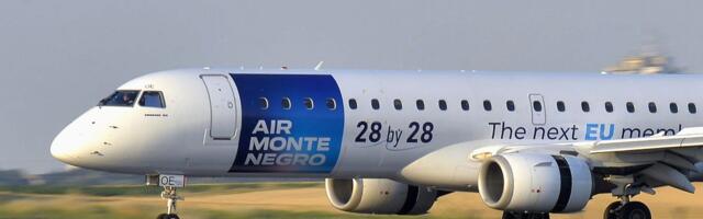 Air Montenegro otkupio Embraer E195 4O-AOE: Treći avion prešao u vlasništvo kompanije
