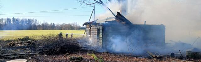 Lõuna-Eesti päästjatel oli töine nädalavahetus