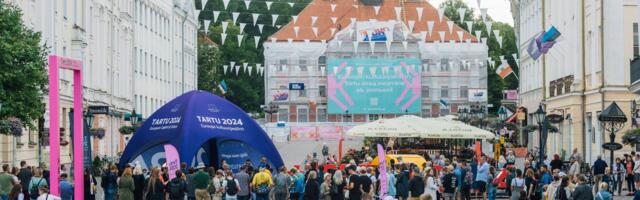 Kultuuripealinna kaljapidu meelitas sajad tartlased tasuta kaljale