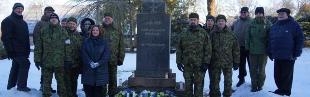 Valgas austati ja mälestati Vabadussõjas võidelnuid ja langenuid