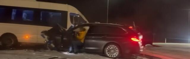 Восемь солдат, пострадавших в ДТП в Ида-Вирумаа, доставлены на лечение в Великобританию