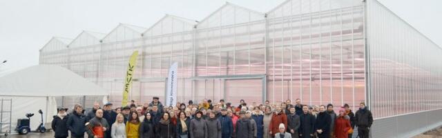 Maaelu Teadmuskeskuse energiatõhus kasvuhoone on teadustööks valmis