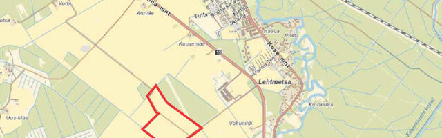 Alga­ta­ti de­tailp­la­nee­ring Keh­ra lä­he­da­le tuu­li­ku püs­ti­ta­mi­seks