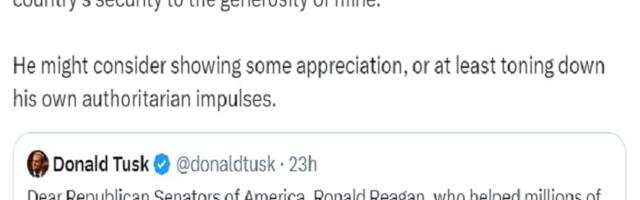 Senator JD Vance Put Polish Prime Minister Donald Tusk In His Place