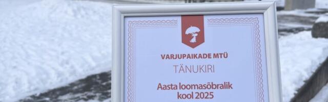 Aasta loomasõbralik kool on Randvere kool